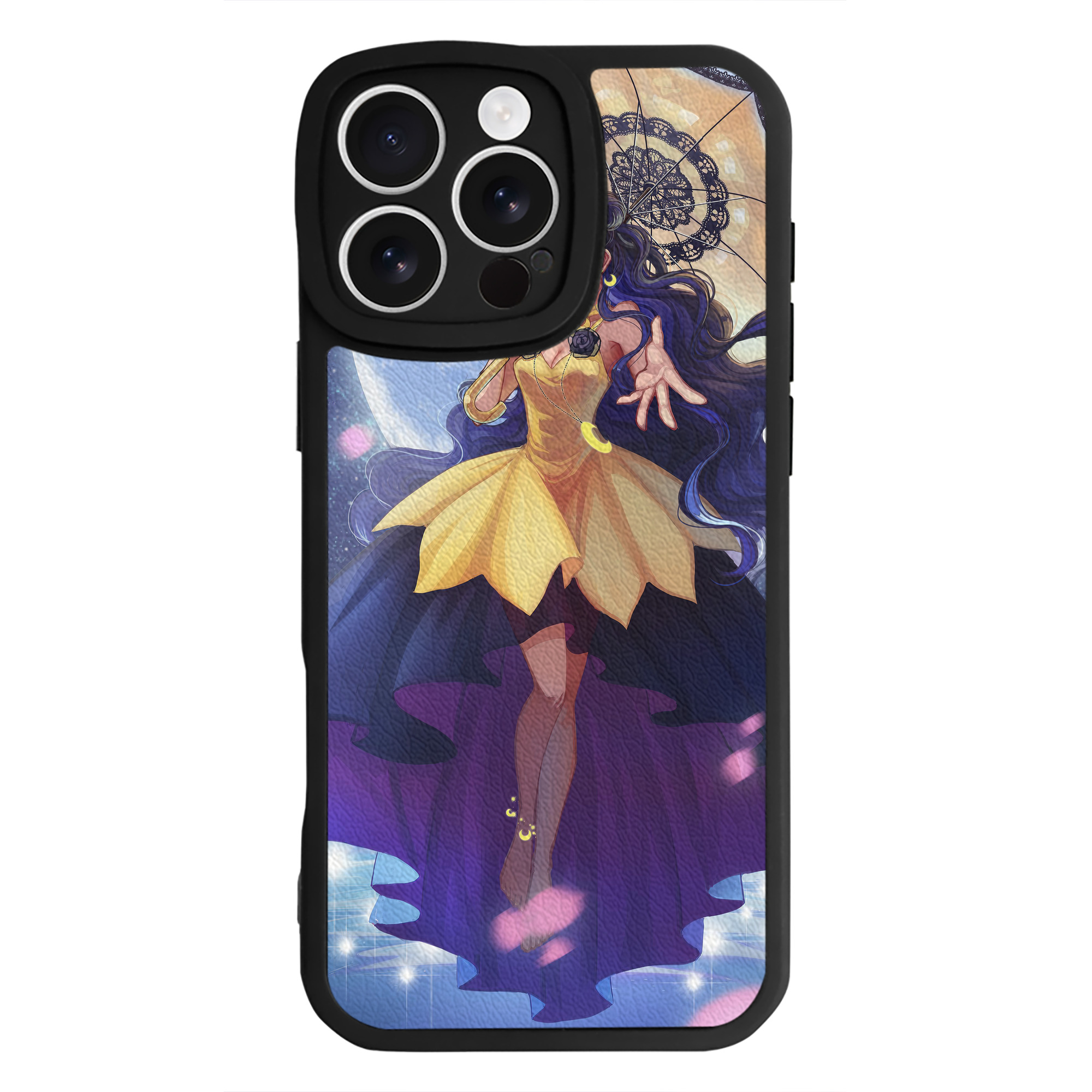 （画像用） 美少女戦士セーラームーン Sailor Moon 【iPhone 16シリーズ対応】シリコンスマホケース（レザー調） 材質：シリコン